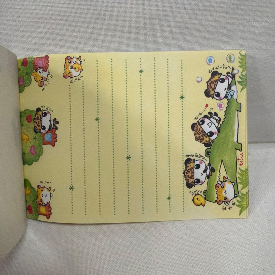 平成レトロ キャラクター メモ帳 うひょうひょパンちゃん パンダ