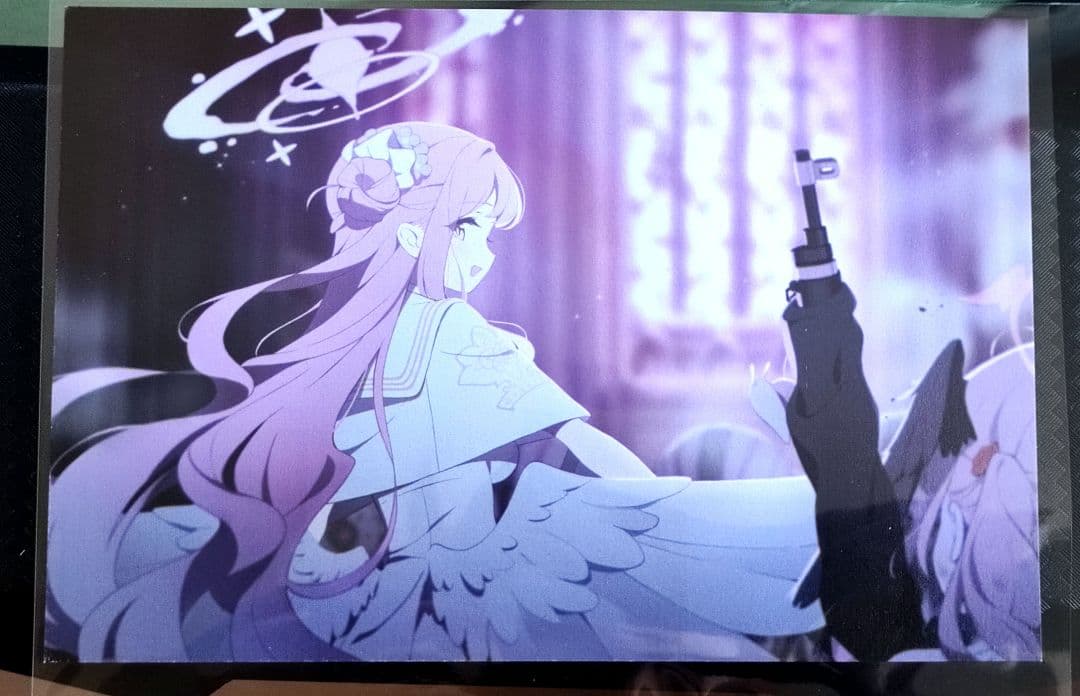 ブルアカ 公式 聖園ミカ 中国限定 ポストカード ブルーアーカイブ