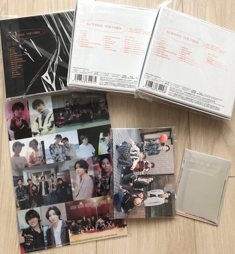 初回特典付き】SixTONES アルバム「THE VIBES」3形態セット - メルカリ