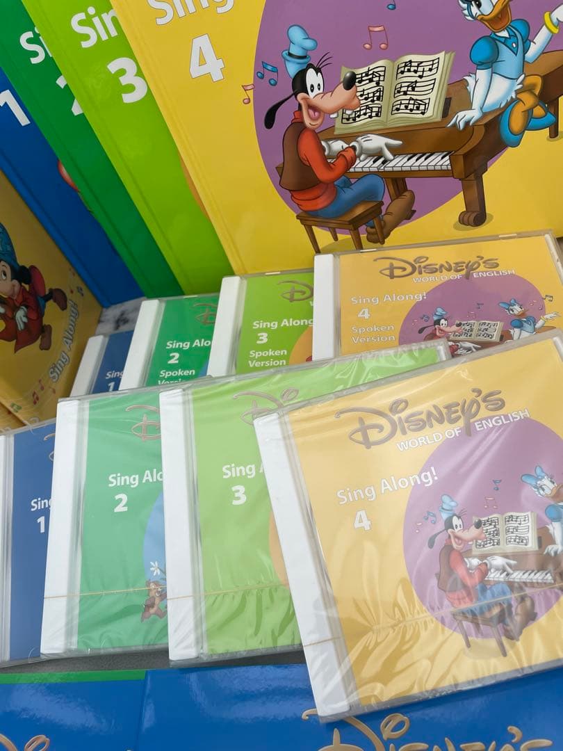 DWE ディズニー英語システム シングアロングフルセット 新子役 美品