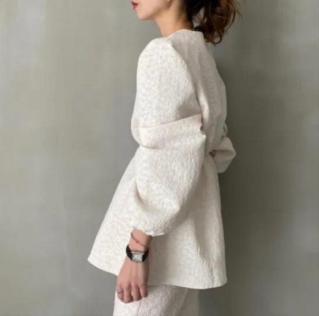 オケージョン！HOWDY. ジャガードブラウス&パンツ - メルカリ