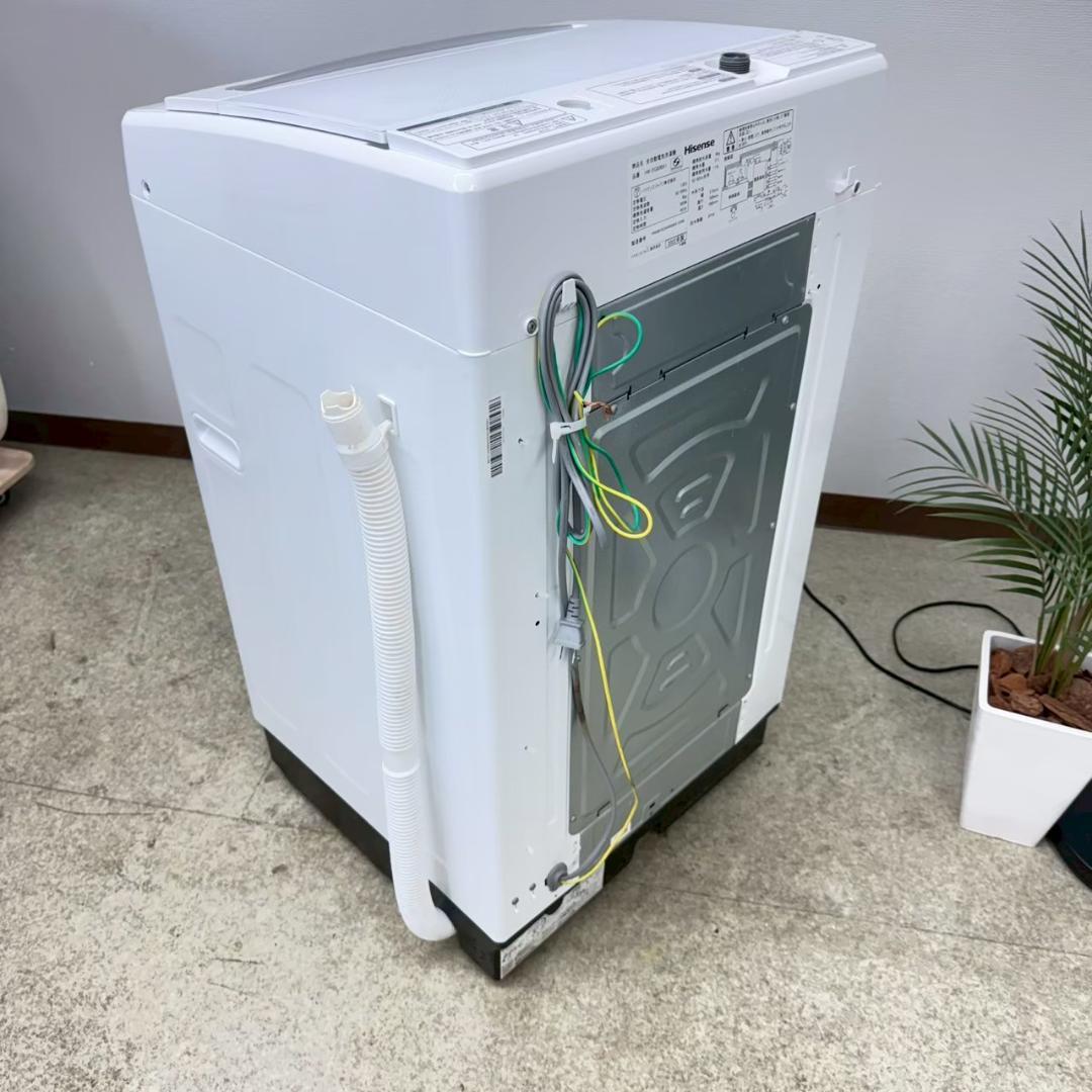 Hisense 洗濯機 大型 一人暮らし 8.0kg 2022年製 KW0044