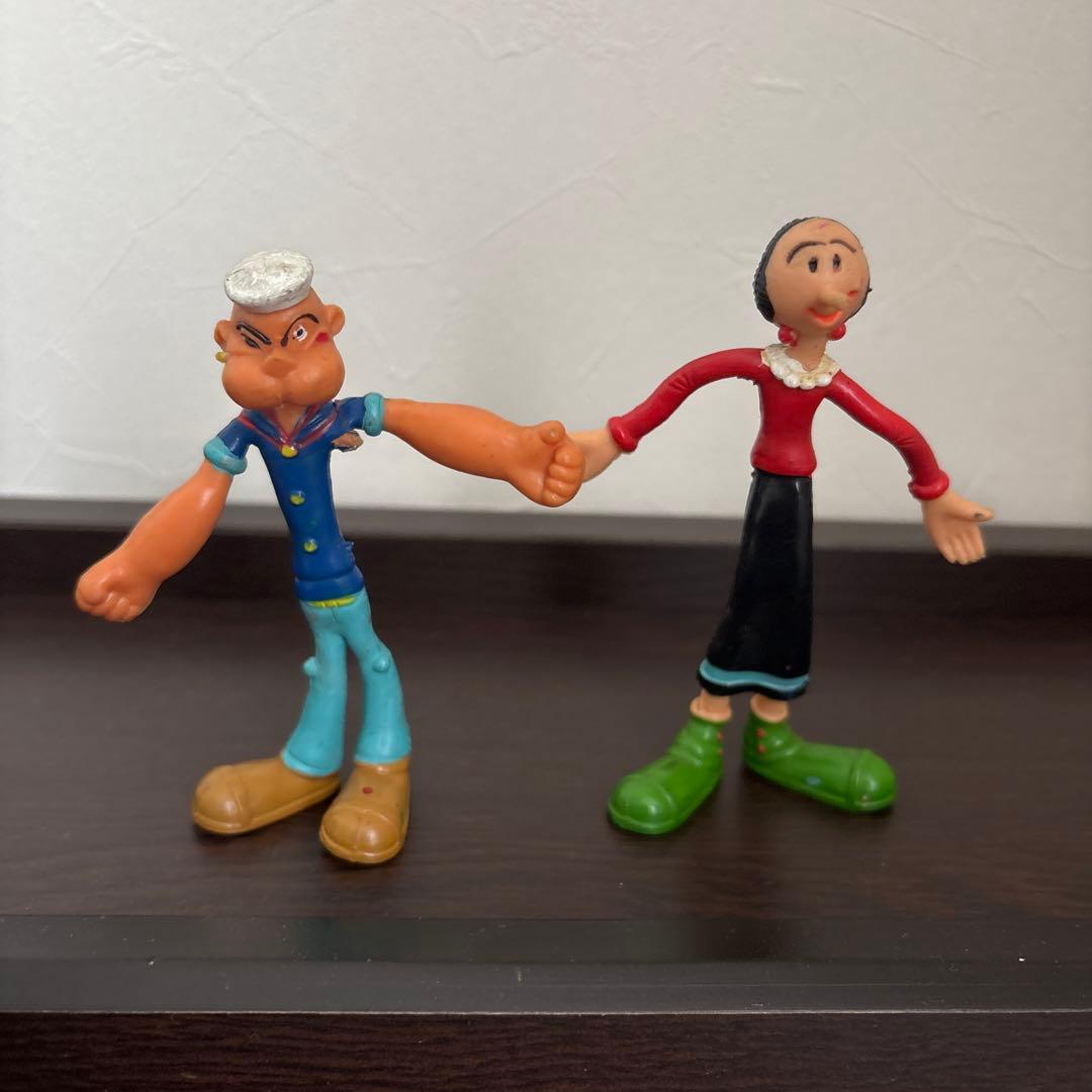 ポパイとオリーブ フィギュアセット - メルカリ