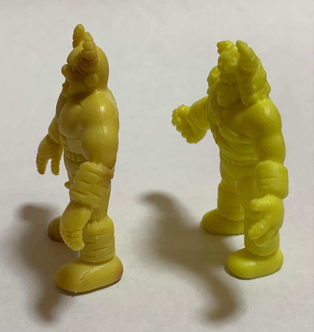 キン消し バッファローマン 2種類 キン肉マン 消しゴム 1980年代