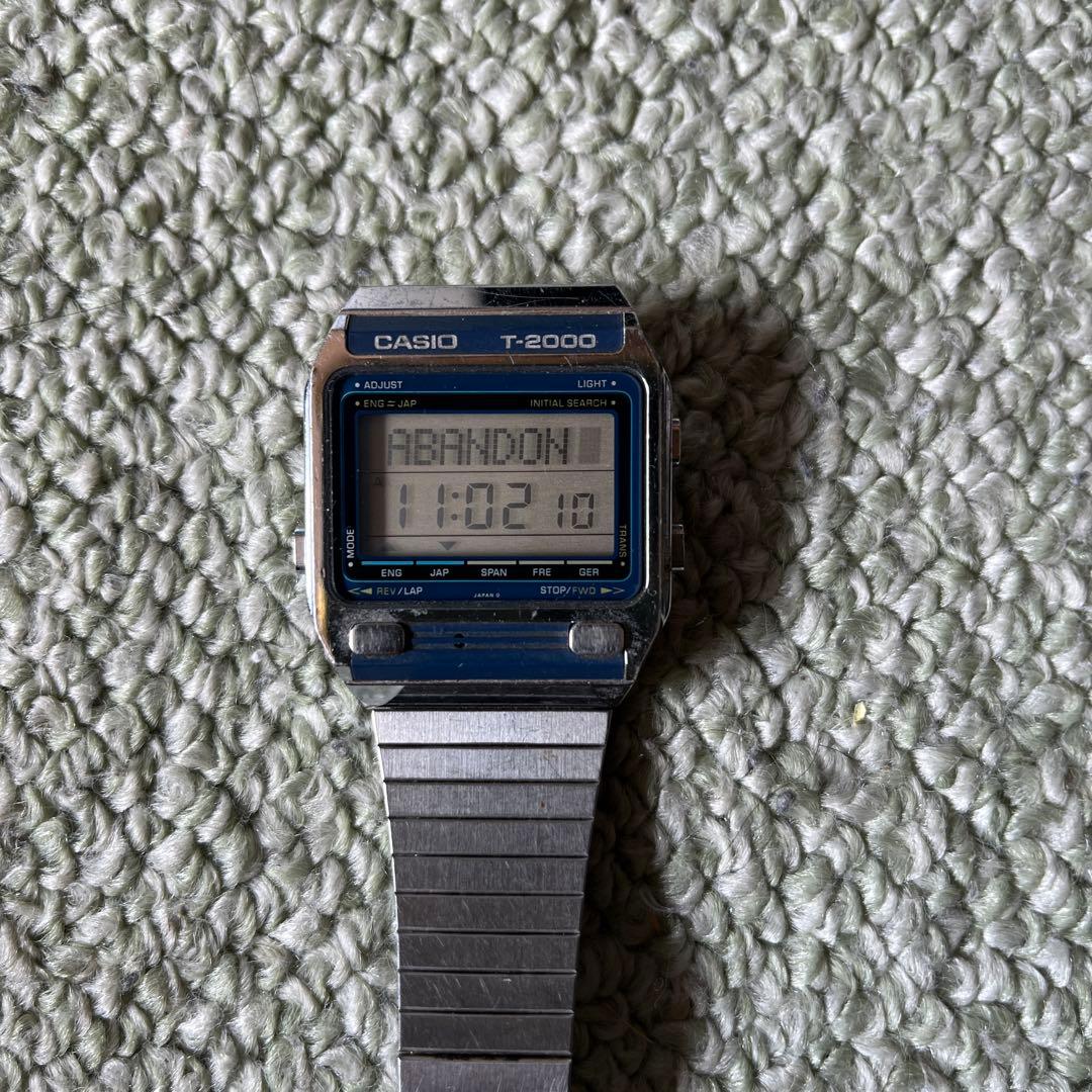 CASIO T-2000 デジタル時計 1970年頃販売ヴィンテージ‼️ - メルカリ