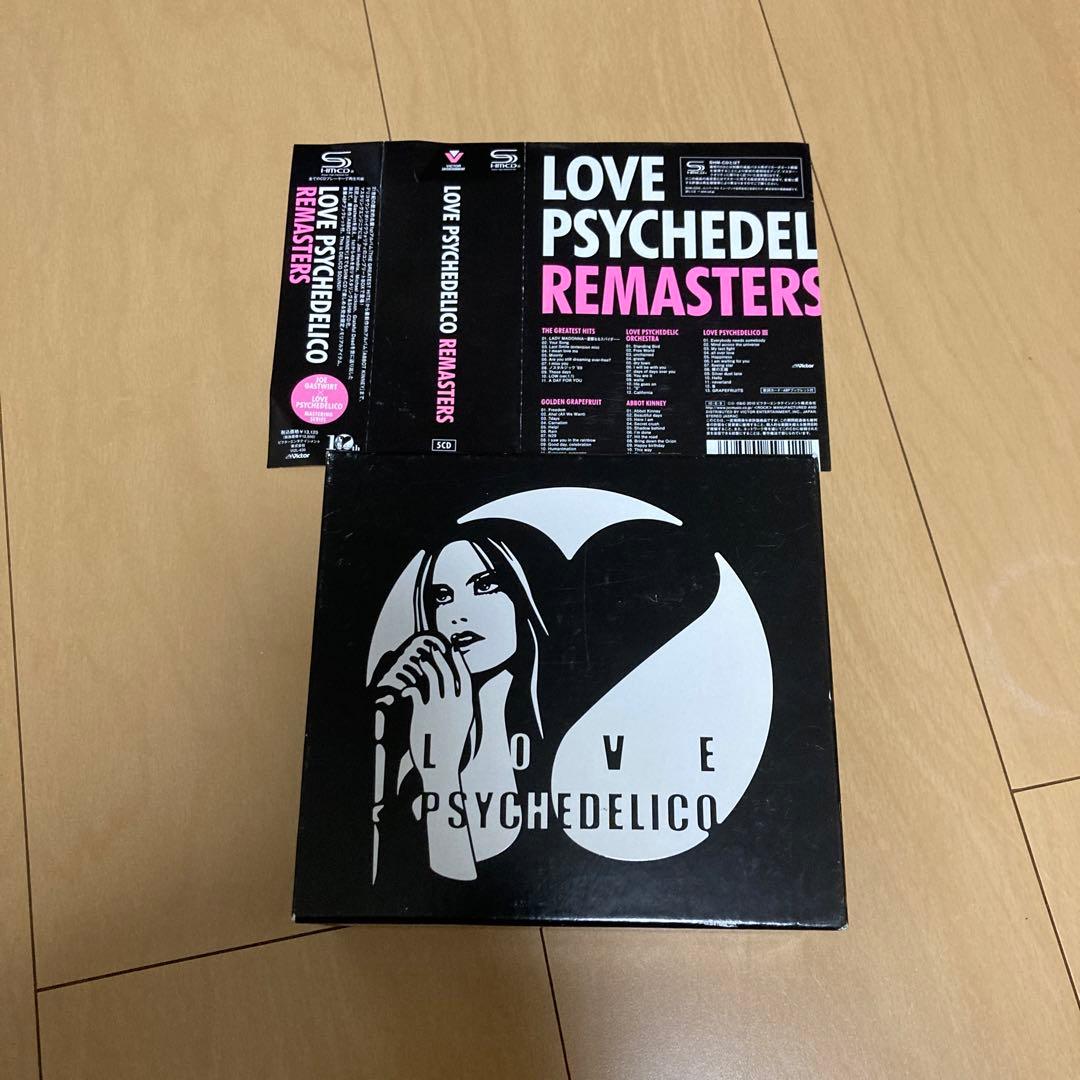 【即購入ok!!】LOVE PSYCHEDELICO 10周年記念BOX LOVE PSYCHEDELICO 25th Anniversary Tour」会場CD販売ブースでの購入