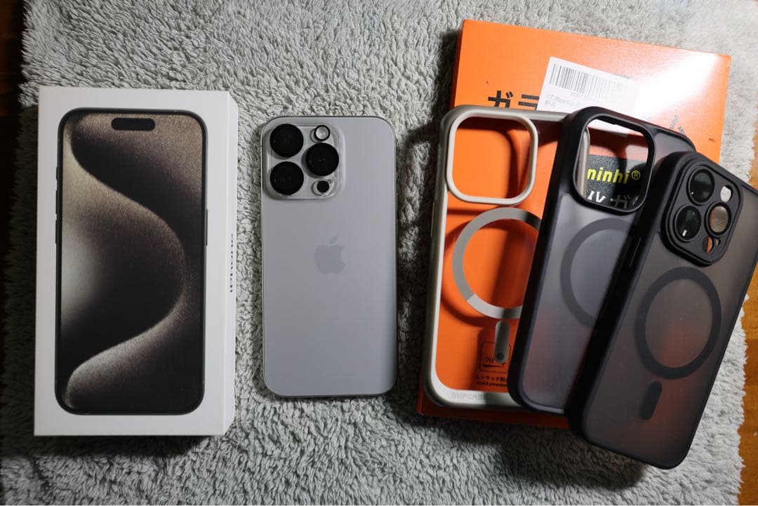 YU 【美品】Apple iPhone15pro 512GB ナチュラルチ Amazon.com: Apple iPhone 15 Pro, 512GB, Natural Titanium