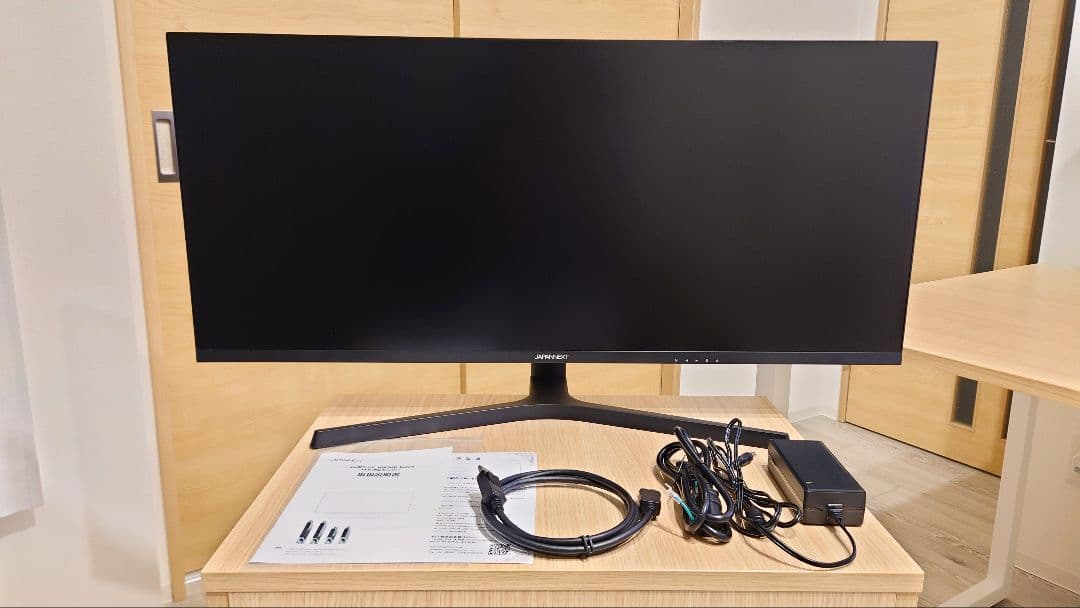 JN-IPS34G165UQ-HS 34インチ 165Hz ゲーミングモニター JAPANNEXT 34インチ IPSパネル搭載 165Hz対応 UWQHD(3440x1440)解像度