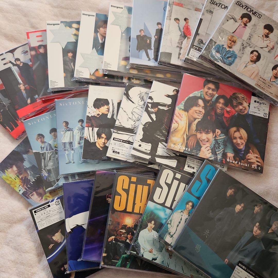 全て新品未開封】SixTONES CD24枚 まとめ売り - メルカリ