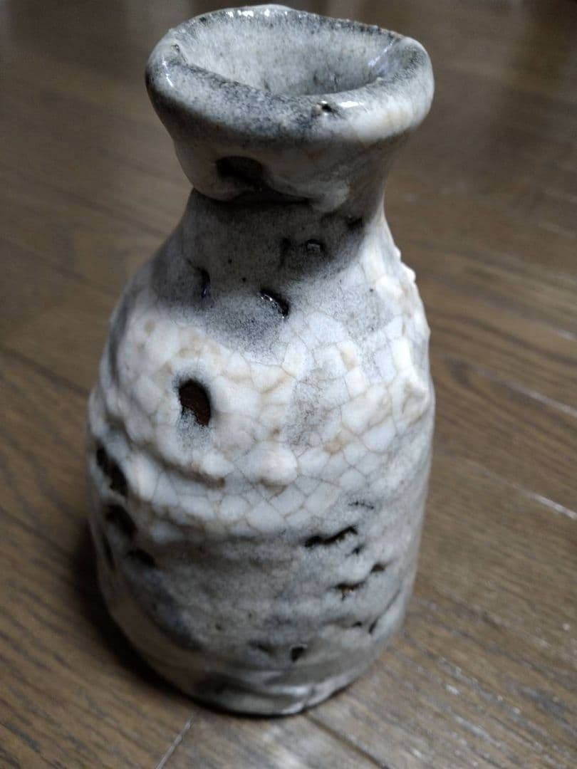 人間国宝 清水卯一 蓬莱白彩 徳利 - メルカリ