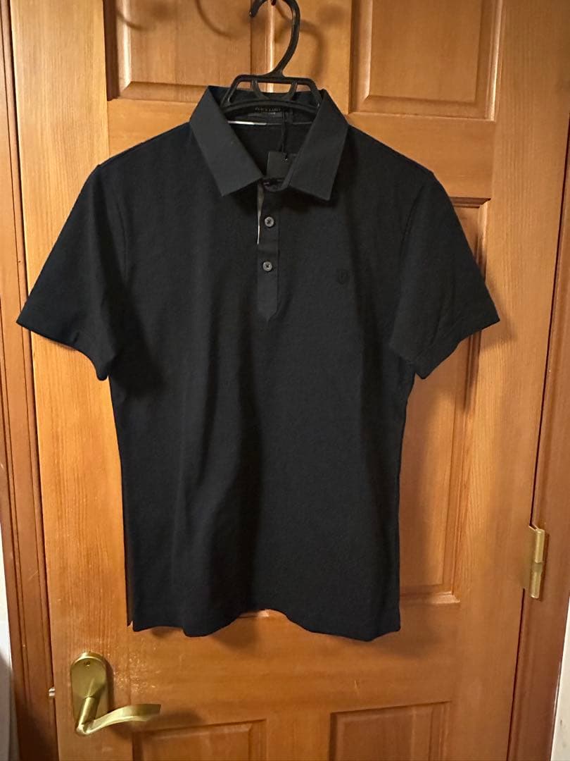 新品未使用 ブラックレーベルクレストブリッジ 半袖ポロシャツ 黒 M
