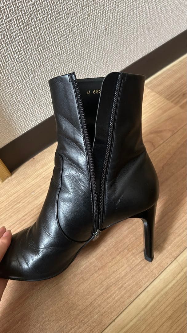 ダイアナ ショートブーツ 25.0cm