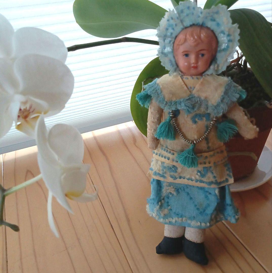 セルロイドのお顔の人形 20㌢ ミニョネットサイズ - メルカリ