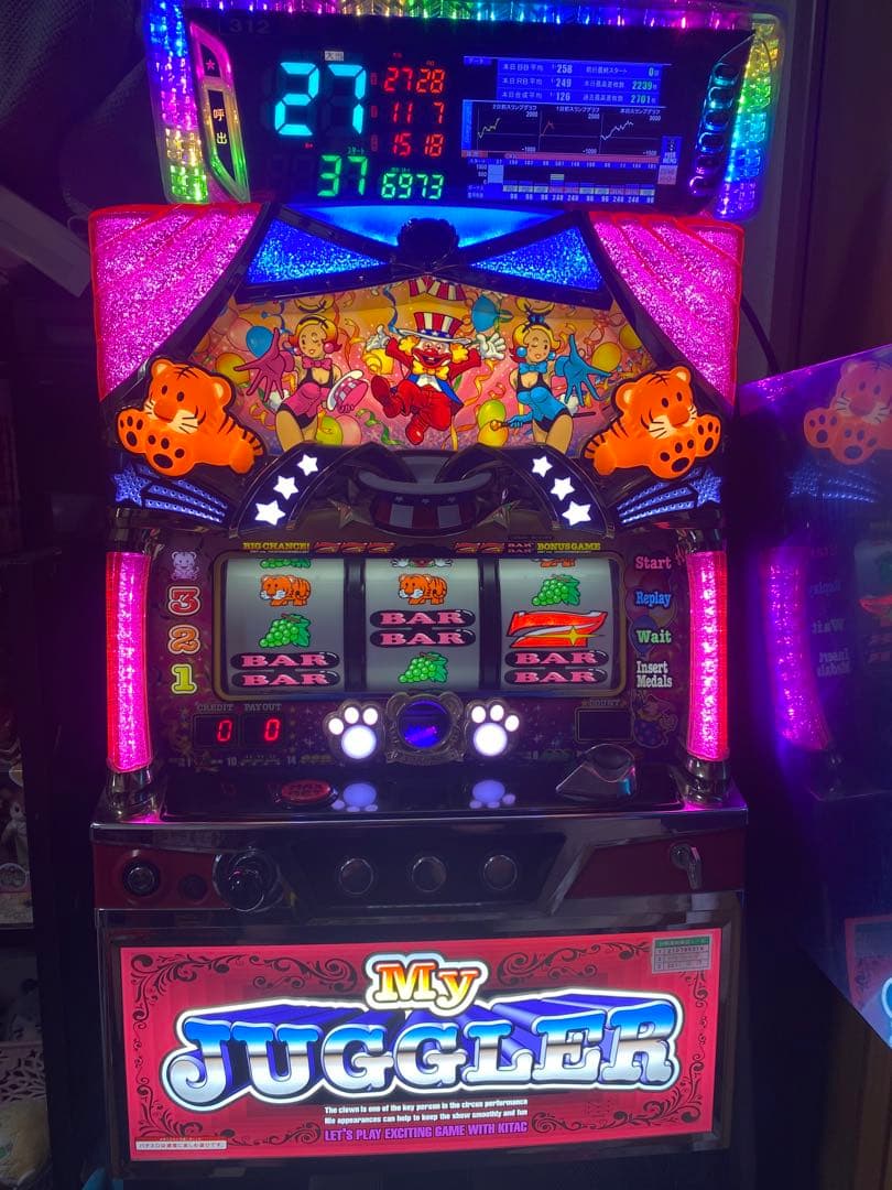 たのメル便費用込みデータカウンター付きマイジャグラー5 実機 - メルカリ