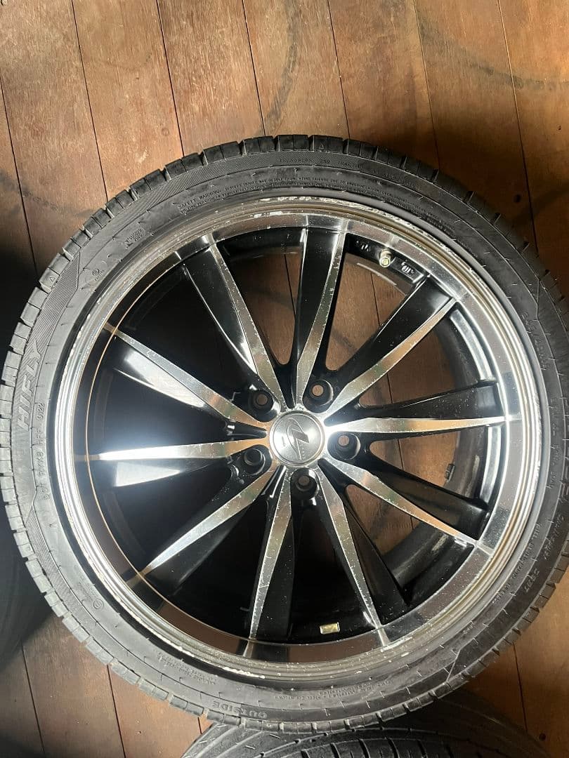 レオニスタイヤホイールセット 245/40R19 PCD 114 19X8J - メルカリ