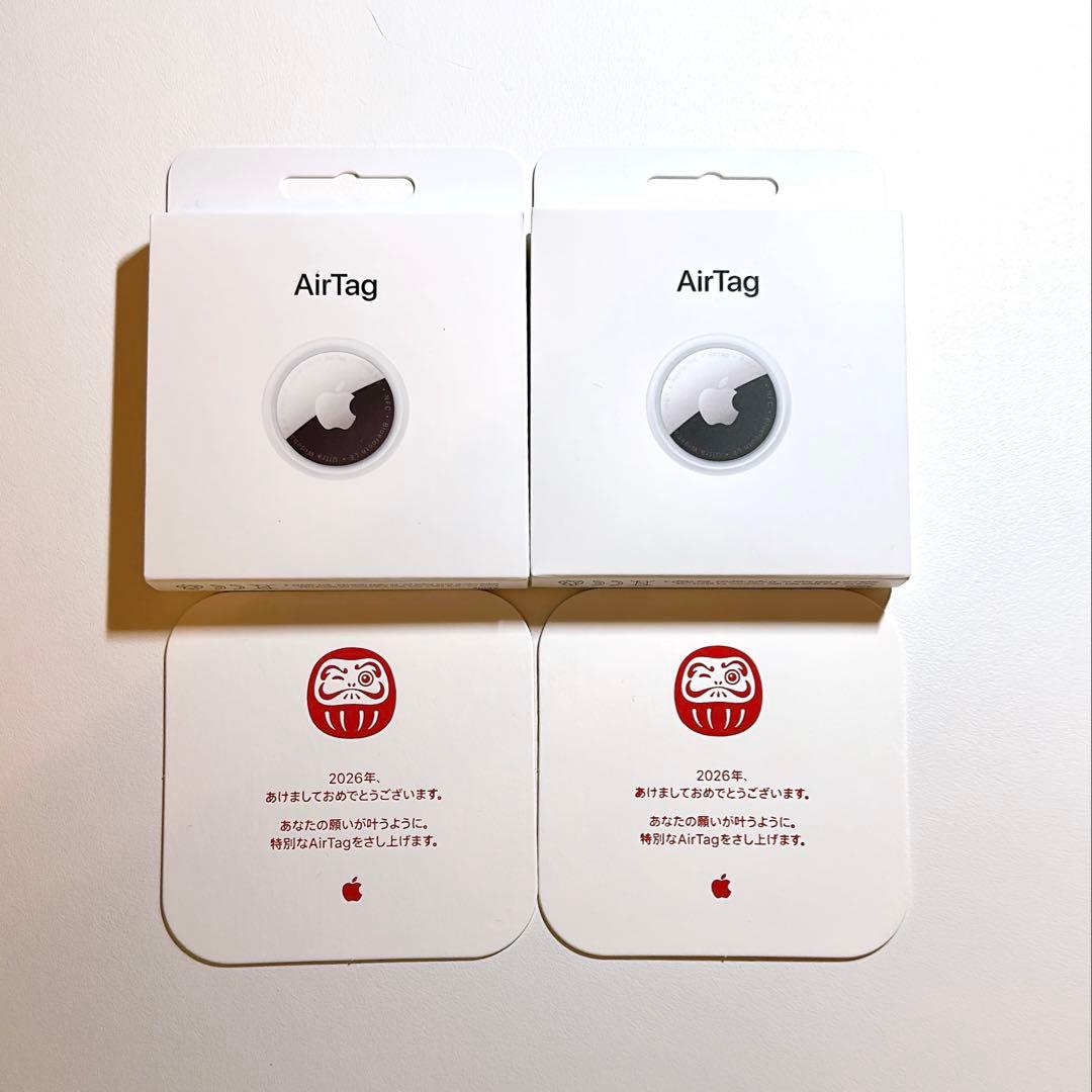 2個セット】Apple AirTag エアタグ だるま 2026年限定デザイン - メルカリ