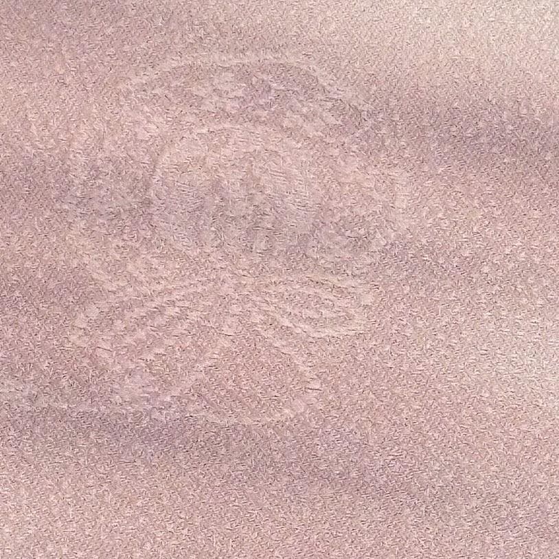 ゆりのはな 色無地着尺 反物 地紋入り ボカシ染め 丹後ちりめん 正絹