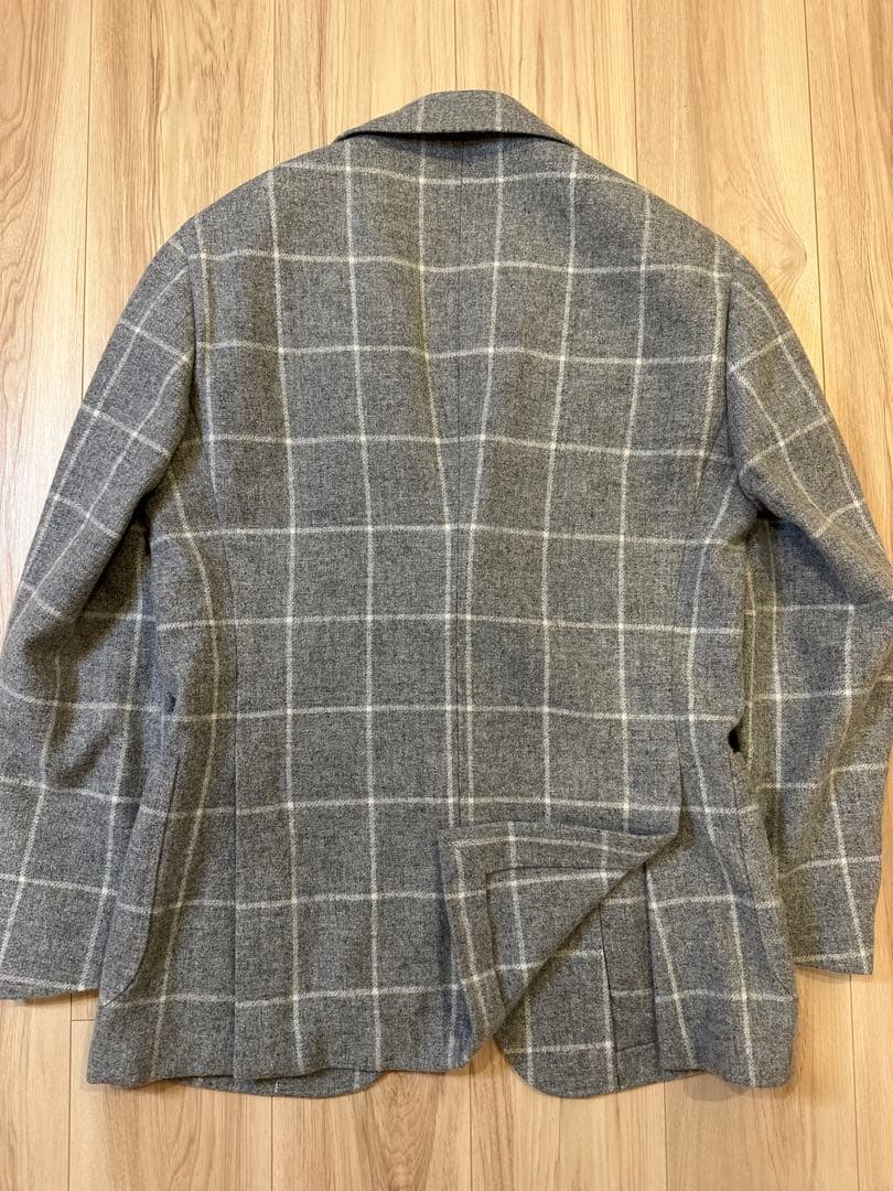 美品 RING JACKET ウィンドウペン ジャケット 46 - メルカリ