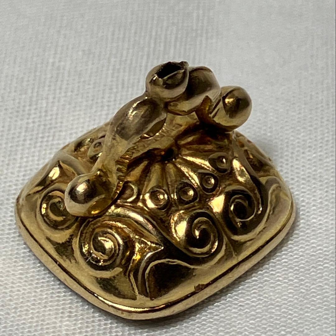 アンティーク 9金 フォブシール インタリオ 戦士 - メルカリ