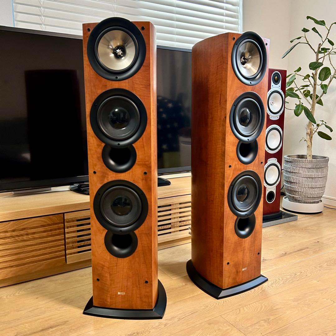 送料込】KEF iQ90 トールボーイ スピーカー ペア - メルカリ