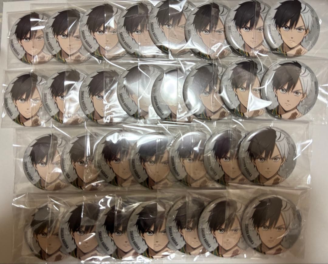 WINDBREAKER ベースヤード 缶バッジ 桜遥 30点セット WIND BREAKER 缶バッジセット 桜 遥がいっぱいセレクション