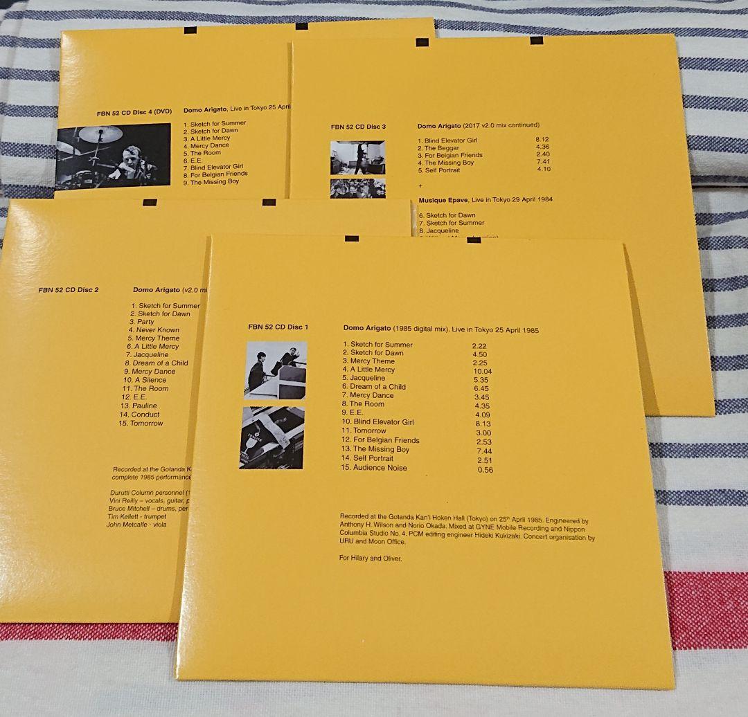 3CD+DVD ドゥルッティ・コラム「どうもありがとう」デラックス・エディション