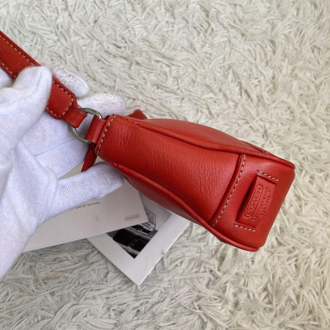 vintage coach old accessory porch orange