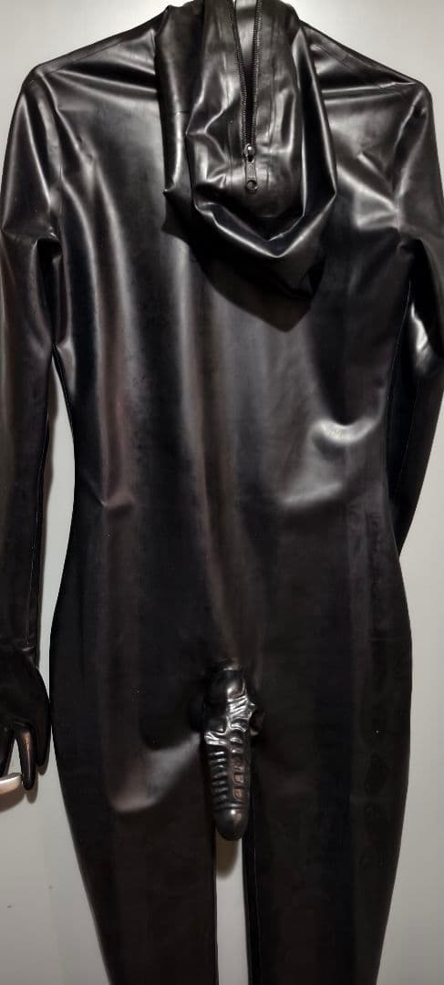 ラバースーツ ラテックス フルスーツ 特殊デサイン