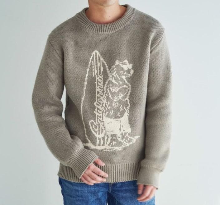 【23AW/未使用】 YANUK ジャガードニット AZUL BY MOUSSY | ジグトーンジャガードニット (ニット ) |SHEL'TTER