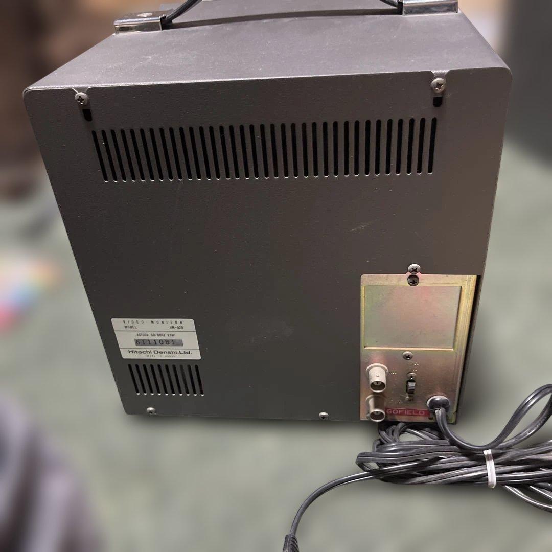 HITACHI 小型モニター VIDEO MONITOR VM920