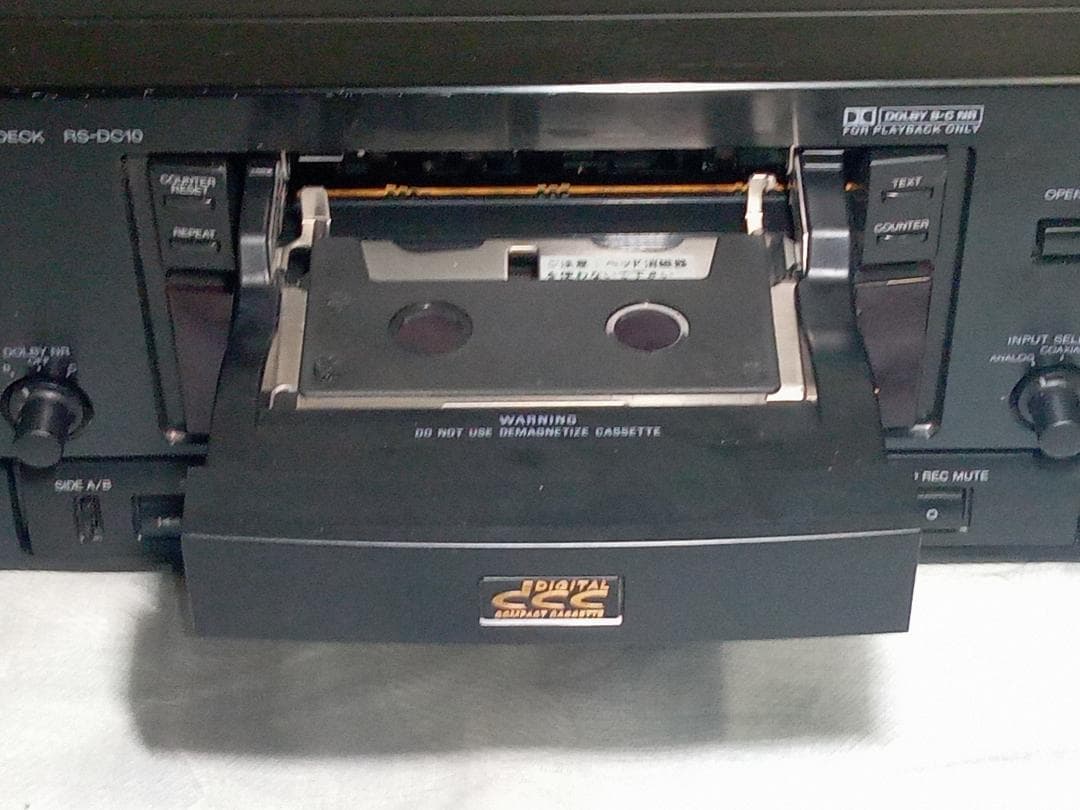 ス*ラ様 パナソニック RS-DC10 DCCデッキ ジャンク品 リモコン無 ス*ラ