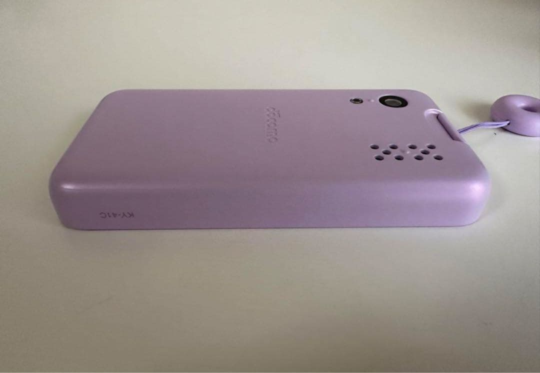 docomo KY-41C キッズケータイ ラベンダー - メルカリ