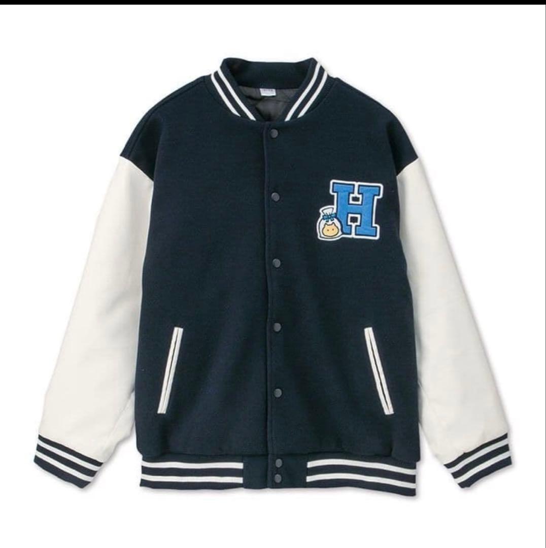 12／16まで 【Mサイズ】 ちいかわ ハチワレ スタジャン アベイル