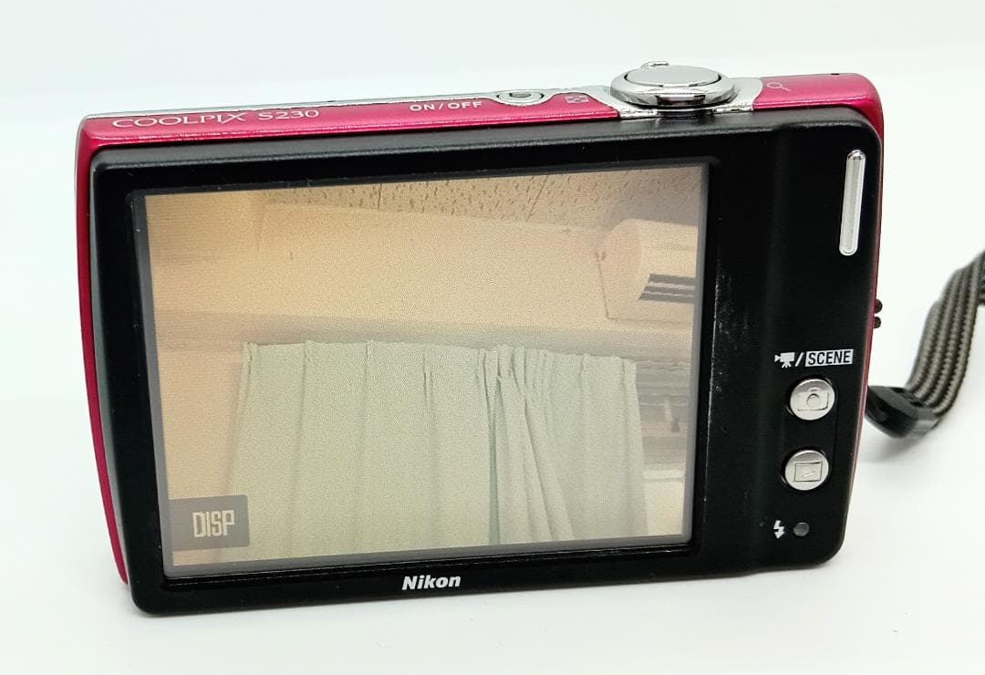Nikon Coolpix S230 Pink 10MP 3倍光学ズーム 本物