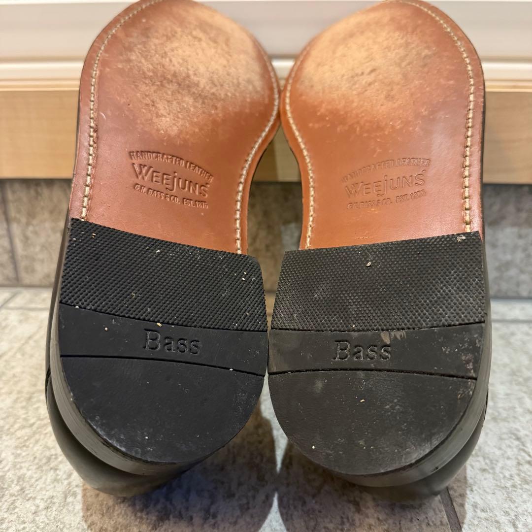 の　G.H.Bass Weejuns LARSON ローファー ブラック