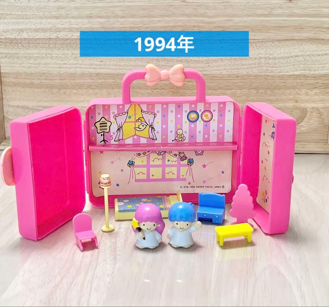 希少♡平成レトロ】キキララ 1994 当時物 ケース付 サンリオ