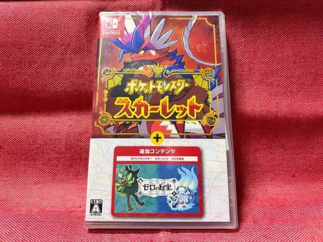 Switch★ポケットモンスター スカーレット＋ゼロの秘宝★新品・未開封品 ポケットモンスター スカーレット＋ゼロの秘宝 【Switch】 任天堂