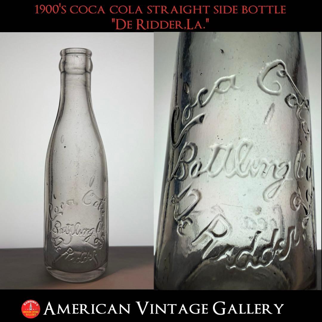 C7 幻　1900年代　コカコーラ ボトル \"De Ridder,LA.\" 瓶 楽天市場】【商品合計税込3980円で送料無料】 ヴィンテージ コカコーラ