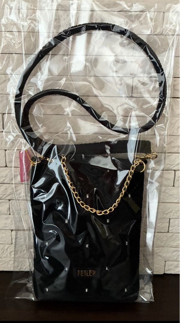 フェイラー ユニ チェーンポシェット ブラック - メルカリ