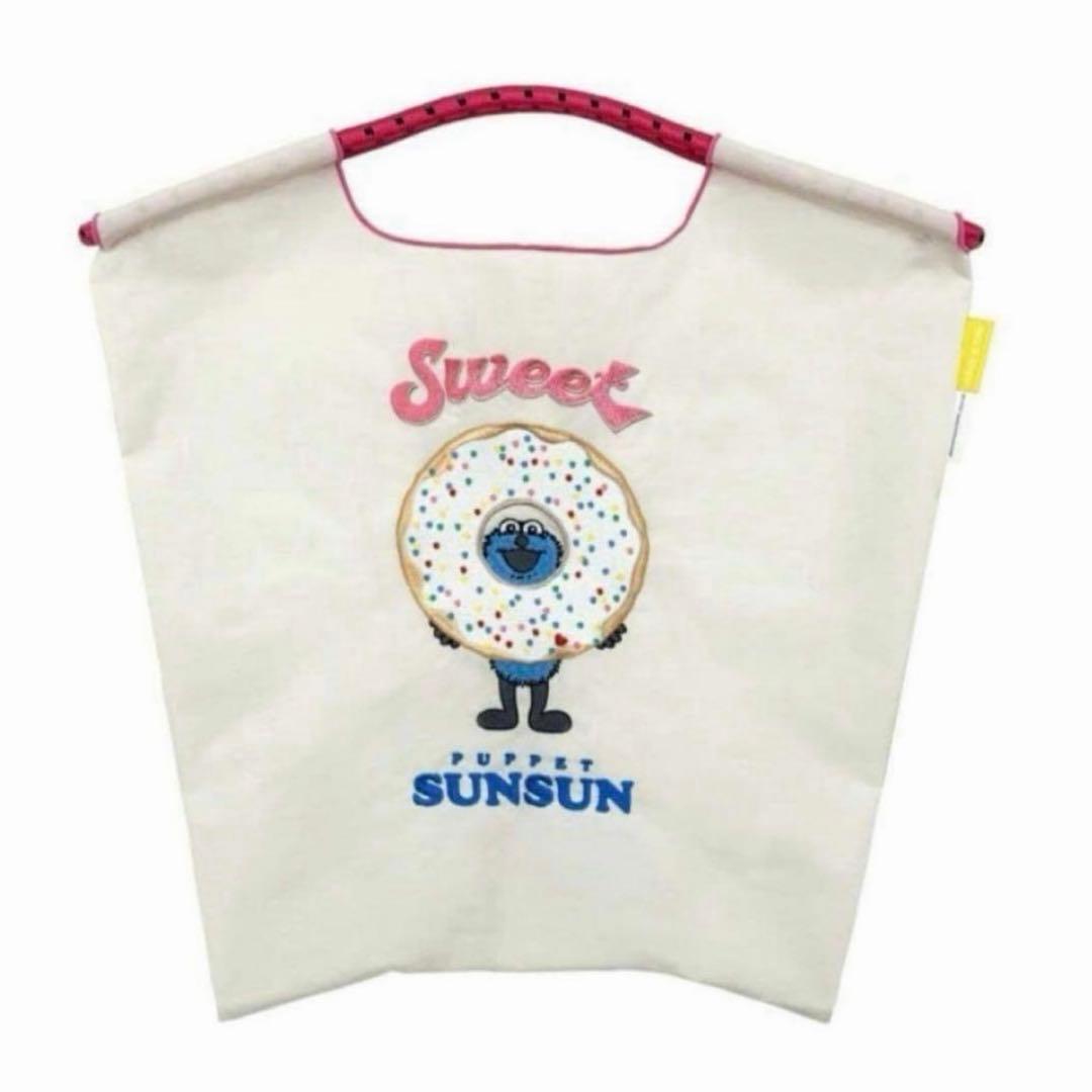 伊勢丹POPUP パペットスンスン ボールアンドチェーン エコバッグ