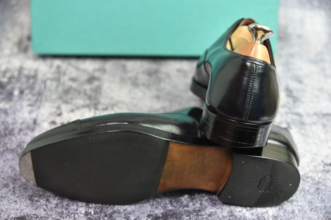 エドワードグリーン　チェルシー　7.5E　黒　202ラスト　シュークロス付属