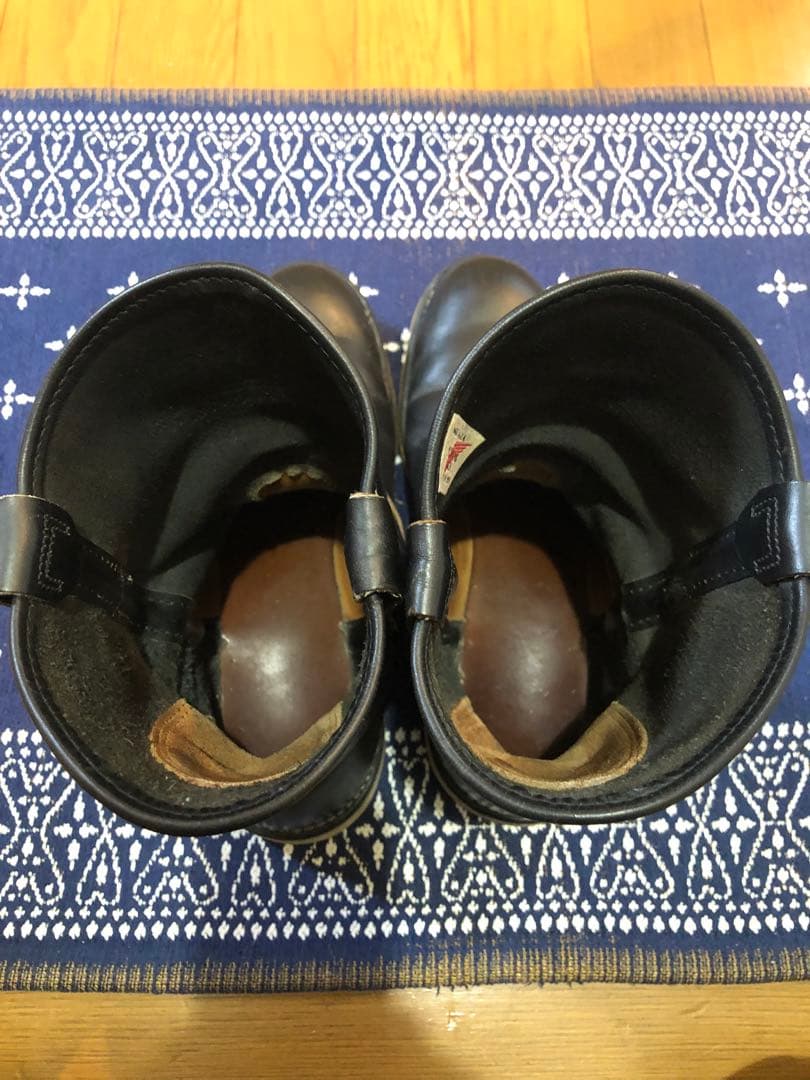 良品】90sレッドウィング 廃盤8169 ブラック ペコス 7E エンジニア