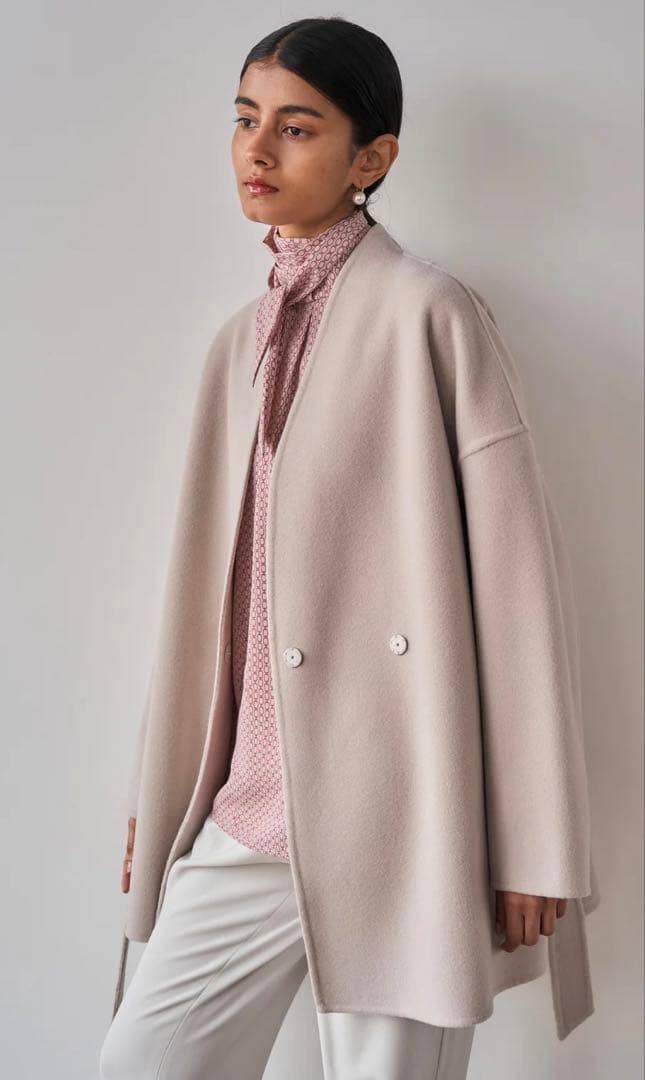 SOEJU ソージュ ウールリバーミディコート - メルカリ