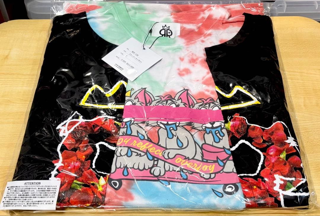 LiSA ROY reflect overjoy ドッキングリメイクTシャツ①