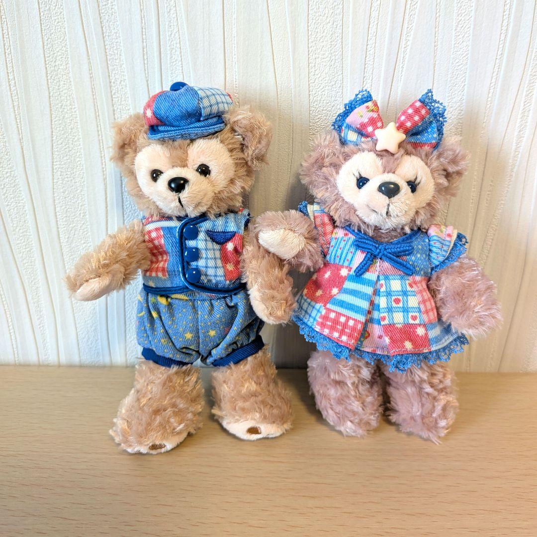 ディズニーシー 15周年 ダッフィー シェリーメイ ぬいぐるみバッジ