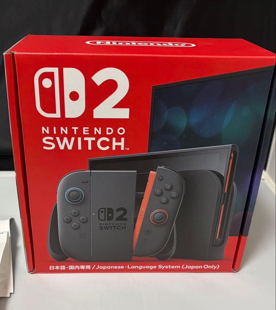 【中古・動作品】Nintendo Switch2 本体 日本語専用 国内版 blueponbox_switch2mariouesd