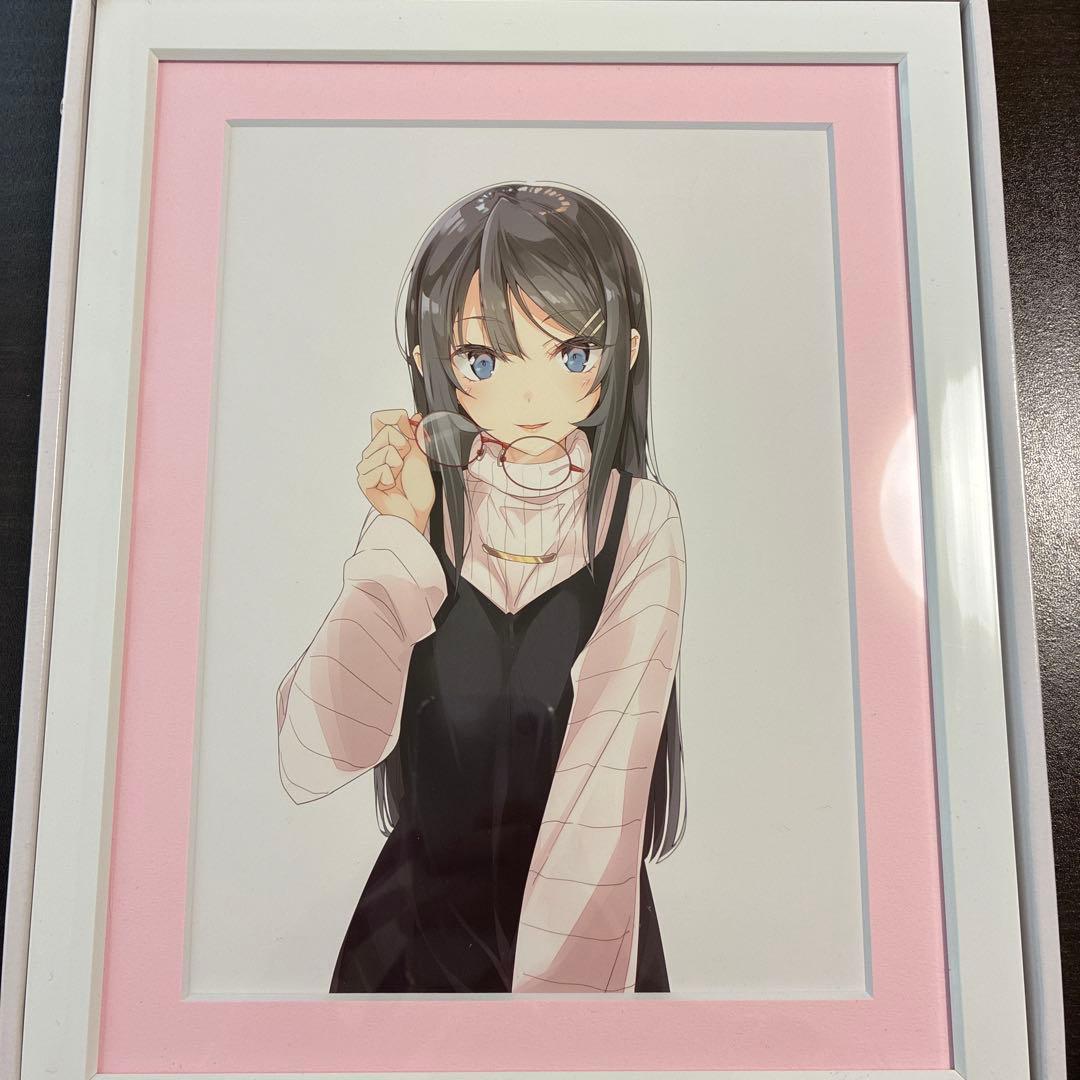 青春ブタ野郎シリーズ オンラインくじ S賞 キャラファイングラフ 2枚