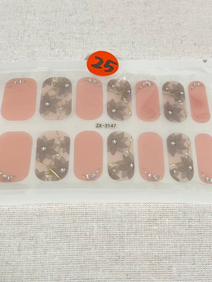 ネイルシール25 - メルカリ