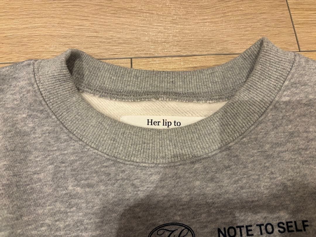 herlipto Cherish Oversized Sweatshirt - メルカリ