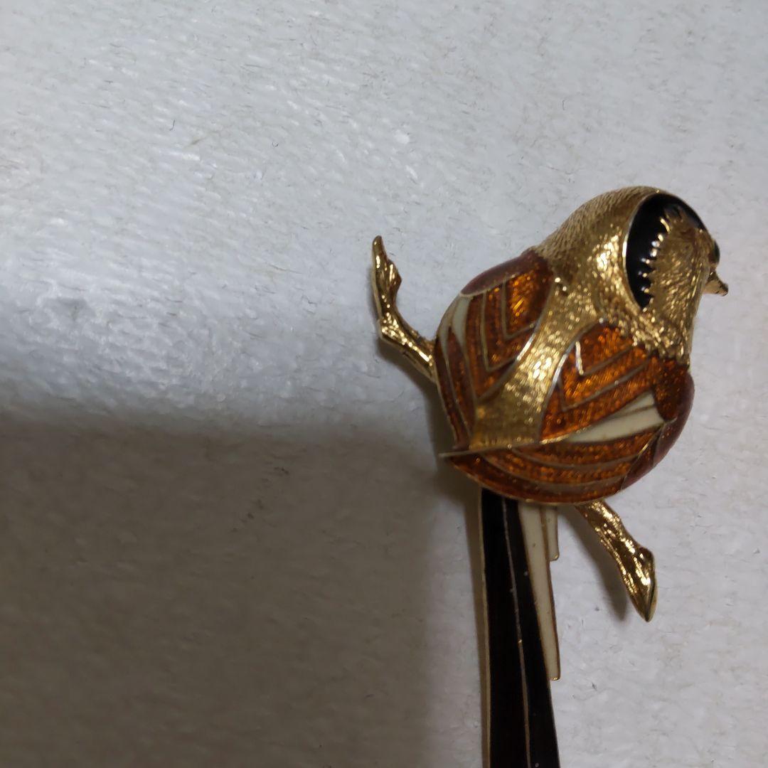 DORLANヴィンテージ鳥のブローチ - メルカリ